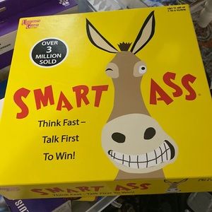 NWB Smart Ass Party Game - Group Board Game for 2 to 6 players.